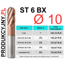 Frez kulisty fi 10 Z6